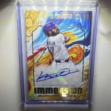 2025 Topps Inception Inception Immersion Autographs Vladimir Guerrero Jr. #IIA-VG card