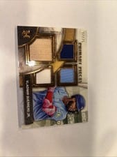 2025 Topps Museum Collection Single Player Primary Pieces Quad Relics Vladimir Guerrero Jr. #SPPQ-VG card