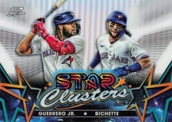 2023 Topps Cosmic Chrome Star Clusters Vladimir Guerrero Jr / Bo Bichette #SC-8 card