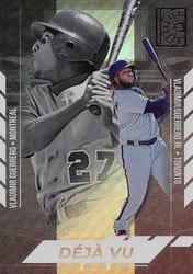 2022 Panini Capstone Deja Vu Vladimir Guerrero Jr. / Vladimir Guerrero #DV-6 card