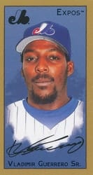 2025 Topps T205 Base Set Vladimir Guerrero Sr. card