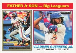 2025 Topps Heritage Base Set Vladimir Guerrero / Vladimir Guerrero Jr. #69 card