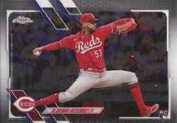 2021 Topps Chrome Update Base Set Vladimir Gutierrez #USC84 card