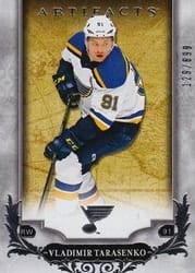 2018-19 Upper Deck Artifacts Base Set Vladimir Tarasenko #108 card