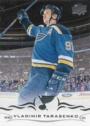 2018-19 Upper Deck Base Set Vladimir Tarasenko #154 card