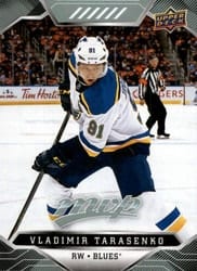 2019-20 Upper Deck MVP Base Set Vladimir Tarasenko #25 card