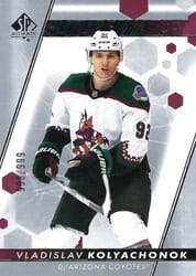 2022-23 SP Authentic Base Set Vladislav Kolyachonok #166 card