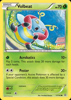 Primal Clash Volbeat #17 card