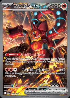 Journey Together Volcanion ex #182 card