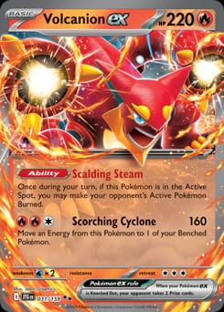 Journey Together Volcanion ex #31 card