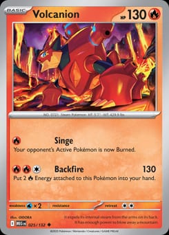 Mega Evolution Volcanion #25 card