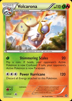 Steam Siege Volcarona #15 card