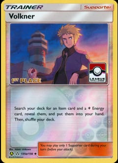 Ultra Prism Volkner #135a card