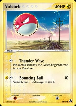 2006 Legend Maker Voltorb #68 card