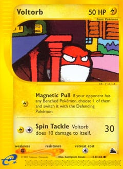 2003 Skyridge Voltorb #113 card