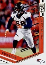 2018 Donruss Elite Base Set Von Miller #87 card