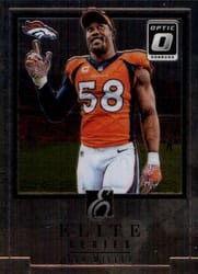 2018 Donruss Optic Elite Series Von Miller #ES-VM card
