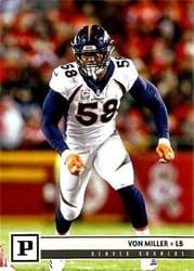 2018 Panini Base Set Von Miller #87 card
