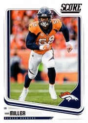 2018 Score Base Set Von Miller #96 card