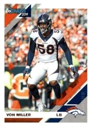 2019 Donruss Base Set Von Miller #84 card