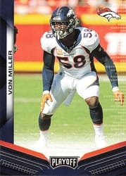 2019 Panini Playoff Base Set Von Miller #76 card