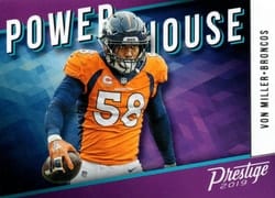 2019 Panini Prestige Power House Von Miller #PH-VM card