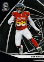 2019 Panini Spectra Base Set Von Miller #92 card