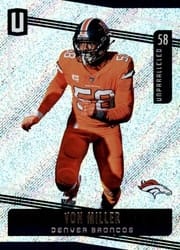 2019 Panini Unparalleled Base Set Von Miller #98 card