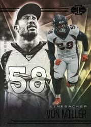2020 Panini Illusions Base Set Von Miller #100 card