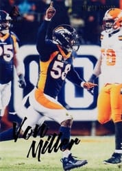 2020 Panini Luminance Base Set Von Miller #37 card