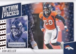 2020 Panini Rookies & Stars Action Packed Von Miller #17 card