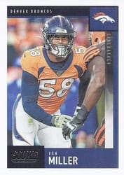 2020 Score Base Set Von Miller #130 card
