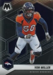 2021 Panini Mosaic Base Set Von Miller #71 card