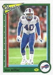 2022 Panini Classics Base Set Von Miller #11 card