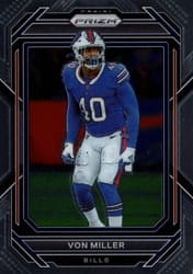 2022 Panini Prizm Base Set Von Miller #34 card