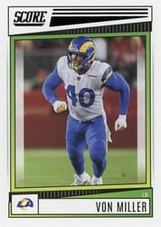 2022 Score Base Set Von Miller #158 card