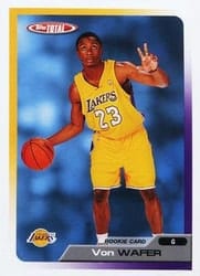 2005-06 Topps Total Base Set Von Wafer #350 card