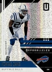 2018 Panini Unparalleled Base Set Vontae Davis #23 card