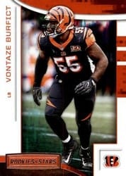 2018 Panini Rookies & Stars Base Set Vontaze Burfict #68 card