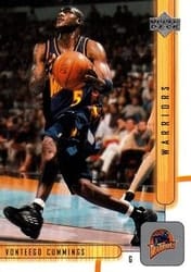 2001-02 Upper Deck Base Set Vonteego Cummings #54 card