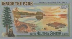 2022 Topps Allen & Ginter Chrome Inside the Park Minis Voyageurs National Park #ITP-20 card