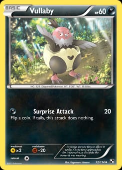 Black & White Vullaby #72 card