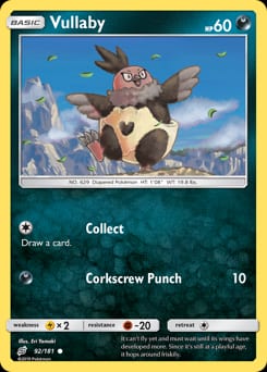 Team Up Vullaby #92 card