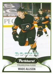 2021-22 Parkhurst Base Set Wade Allison #311 card