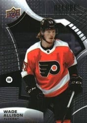 2021-22 Upper Deck Allure Base Set Wade Allison #124 card