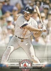 2018 Topps Topps Salute (Series Two) Wade Boggs #S-76 card