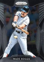 2019 Panini Prizm Base Set Wade Boggs #204 card