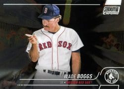 2022 Stadium Club Chrome Base Set Wade Boggs #196 card