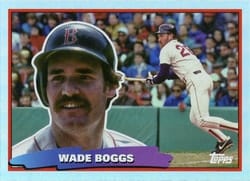 2022 Topps Archives 1988 Topps Big Foil Wade Boggs #88BF-17 card