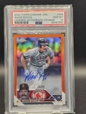 2023 Topps Chrome Update Legend Autographs Wade Boggs #CLA-WB card
